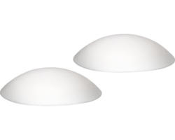 Türstopper Tarrox selbstklebend Ø 6 cm weiß 2 Stk.