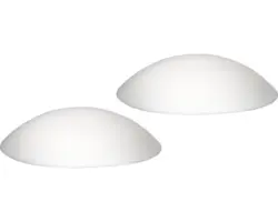 Türstopper Tarrox selbstklebend Ø 6 cm weiß 2 Stk.