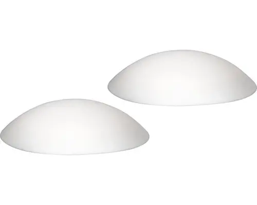 Türstopper Tarrox selbstklebend Ø 6 cm weiß 2 Stk.