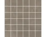 Hornbach Feinsteinzeugmosaik Manhattan 30x30 cm lappato taupe
