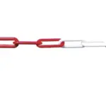 Hornbach Kunststoffkette Pösamo Ø 6 mm, 5 m, rot/weiß, Polybeutel