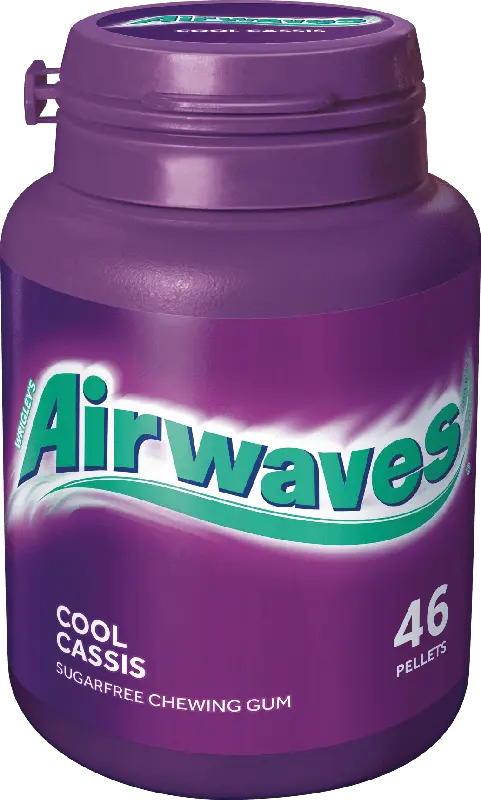 Airwaves Kaugummi Cool Cassis