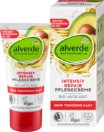 dm drogerie markt alverde NATURKOSMETIK Pflegecreme Intensiv Repair Bio-Avocado