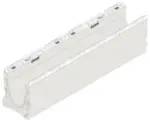 Hornbach Hauraton Faserfix KS 150 Entwässerungsrinne Unterteil Typ 010 aus faserbewehrtem Beton 1000 x 210 x 265 mm