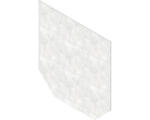 Hornbach Hauraton Faserfix KS 150 Stirnwand geschlossen verzinkt Typ 01 210 x 220 mm