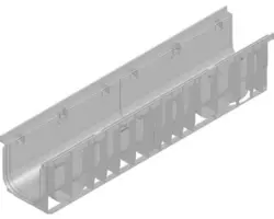 Hauraton Recyfix PRO 150 Entwässerungsrinne Unterteil Typ 01 aus PP 1000 x 212 x 210 mm