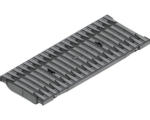 Hornbach Hauraton Recyfix PRO 150 Fibretec Stegrost SW 9 mit horizontaler Schubsicherung u. Arretierung 500 x 199 x 20 mm