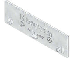 Hauraton Dachfix Resist Stirnwand Typ 45 aus korrosionsbeständigem Kunststoff silberfarben 115 x 35 mm