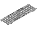 Hornbach Hauraton Faserfix KS 100 Gussrost SW 100/14 mit horizontaler Schubsicherung 500 x 149 x 20 mm Klasse D400