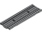 Hornbach Hauraton Faserfix KS 100 / Recyfix 100 Fibretec Stegrost SW 9 mit horizontaler Schubsicherung 500 x 149 x 20 mm