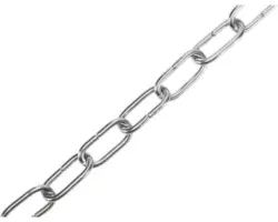 Ringkette 1609 Ø 3 mm vernickelt Meterware