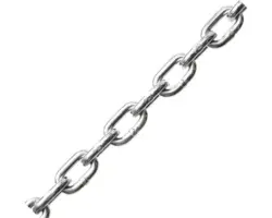 Schweisskette DIN 766 Ø 5x18,5 mm Stahl galvanisch verzinkt Meterware