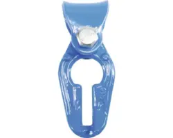 Seilgleitbügel 7/8 G10 WLL 6,0 t Stahl blau 1 Stück