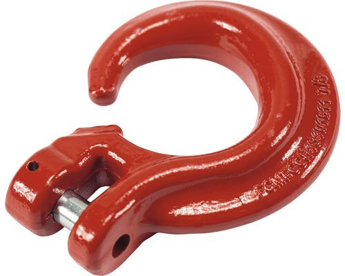 Schlingenhaken G80 8 mm 5/16" Stahl rot 1 Stück