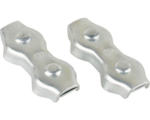 Hornbach Duplex-Klemme 4-6 mm verzinkt 2 Stück