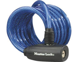 Radschloss Master Lock Kabel 1m, gepanzert, 4 Schlüssel