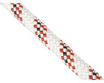 Hornbach Seil Passat Mamutec Polyester weiß/rot Ø 8 mm, Meterware