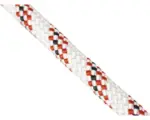 Hornbach Seil Passat Mamutec Polyester weiß/rot Ø 8 mm, Meterware
