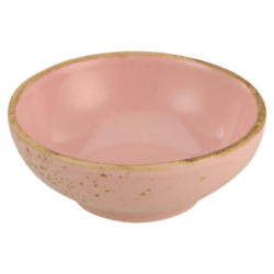 CreaTable Schalen-Set NATURE COLLECTION rosa Steinzeug D: ca. 8 cm