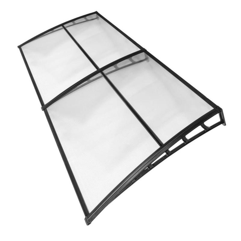 BURTAS VORDACH Vordach transparent B/H/L: ca. 240x23x105 cm