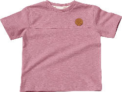 Anouk natubini Anouk T-Shirt mit Badge, rosa, Gr. 122