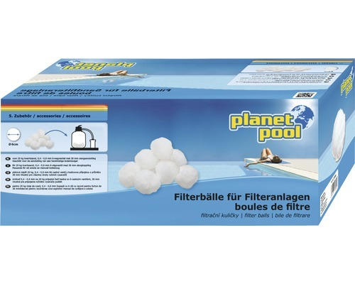 Filtermaterial Bälle 750g Karton