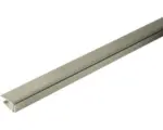 Hornbach Abschlussleiste rauchgrau klippbar für Paneelstärken 5-8 mm Länge 2600 mm