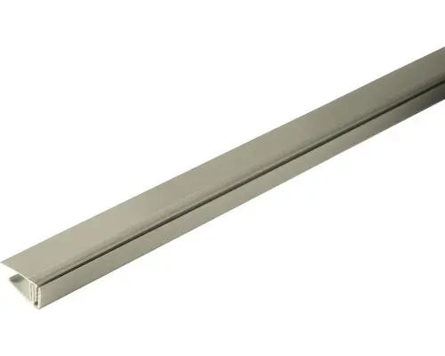 Abschlussleiste rauchgrau klippbar für Paneelstärken 5-8 mm Länge 2600 mm