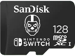 SandISK 128GB microSDXC Karte für Nintendo Switch Fortnite Edition bis zu 100 MB/s UHS-I Class 10 U3; Flash-Speicherkarte