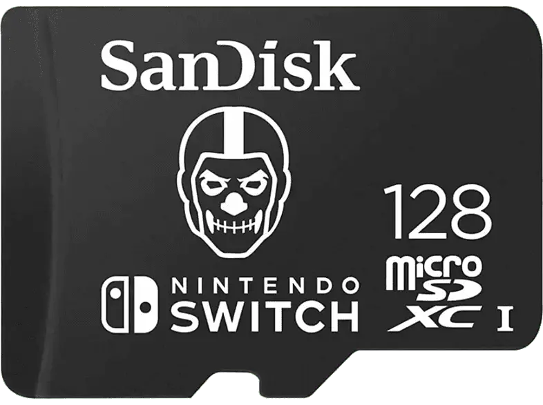 SandISK 128GB microSDXC Karte für Nintendo Switch Fortnite Edition bis zu 100 MB/s UHS-I Class 10 U3; Flash-Speicherkarte
