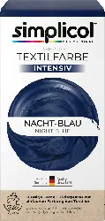 Simplicol flüssige Textilfarbe intensiv Nacht-Blau