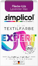 dm drogerie markt Simplicol Textilfarbe expert Flieder-Lila