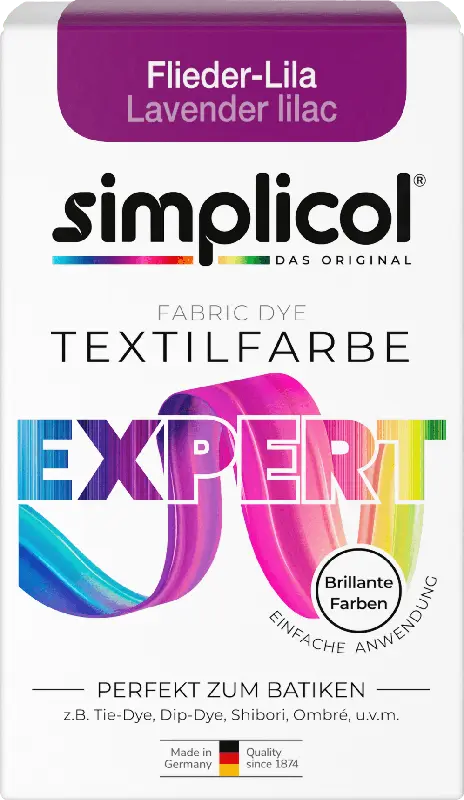 Simplicol Textilfarbe expert Flieder-Lila