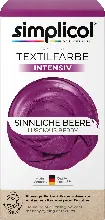 dm drogerie markt Simplicol flüssige Textilfarbe Sinnliche Beere