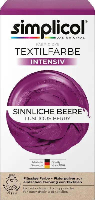 Simplicol flüssige Textilfarbe Sinnliche Beere