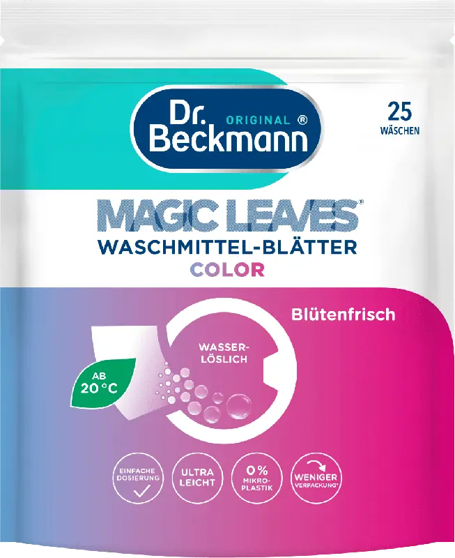 Dr. Beckmann Magic Leaves Color Waschmittel