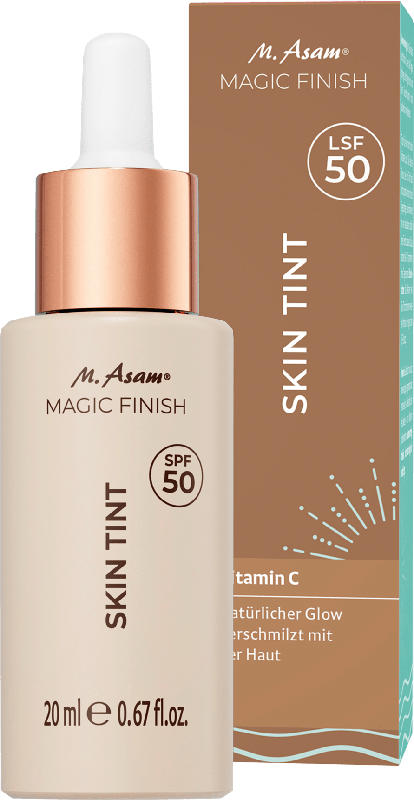 M. Asam Foundation Skin Tint Cool Honey LSF 50