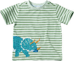 ALANA T-Shirt mit Dino-Motiv, grün, Gr. 116