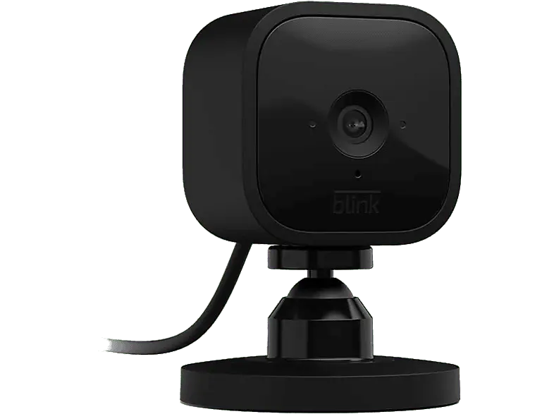 BLink BLink Mini Überwachungskamera (Anzahl Kameras: 1, für Innen, Nachtsichtfunktion, Netzbetrieb, Schwarz)