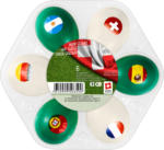 Denner Schweizer Picknick-Eier aus Freilandhaltung , gekocht und gefärbt, 6 x 53 g+ - bis 03.06.2024