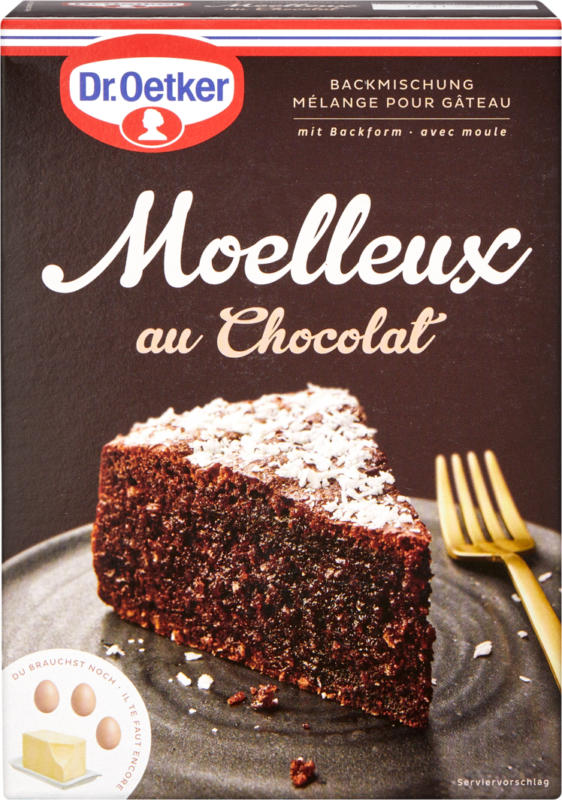 Mélange pour gâteau au chocolat Dr. Oetker, 385 g