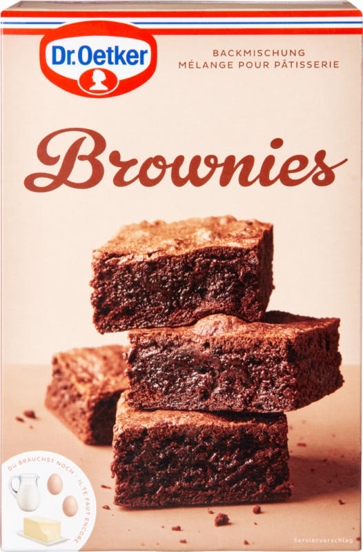 Mélange pour Brownies Dr. Oetker, 480 g