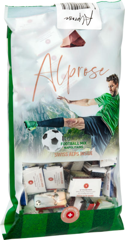 Napolitains Football Mix Alprose, assortiti, 2 x 500 g