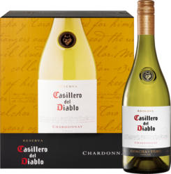 Casillero del Diablo Chardonnay Reserva, Cile, 2023, 6 x 75 cl