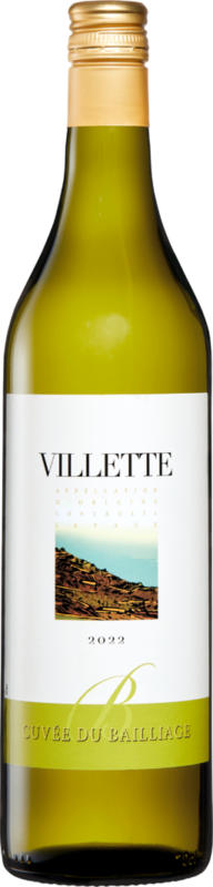 Cuvée du Bailliage Villette AOC Lavaux, Suisse, Vaud, 2022/2023, 70 cl