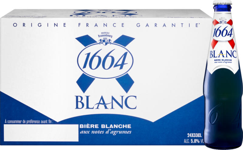 1664 Blanc Bier, 24 x 33 cl