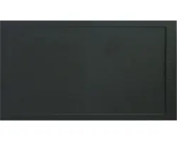 Extraflache Rechteck-Duschwanne Ottofond Zona 120x90x3 cm anthrazit