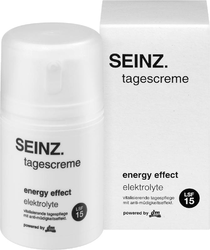 SEINZ. Tagescreme energy effect LSF 15