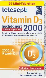 tetesept Vitamin D3 2000 hochdosierte Mini-Tabletten