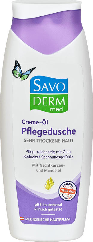 Savoderm med Creme-Öl Pflegedusche